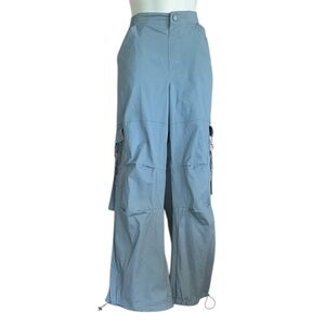 Light Blue Cargo Pants - Breathable Utility Trousers
